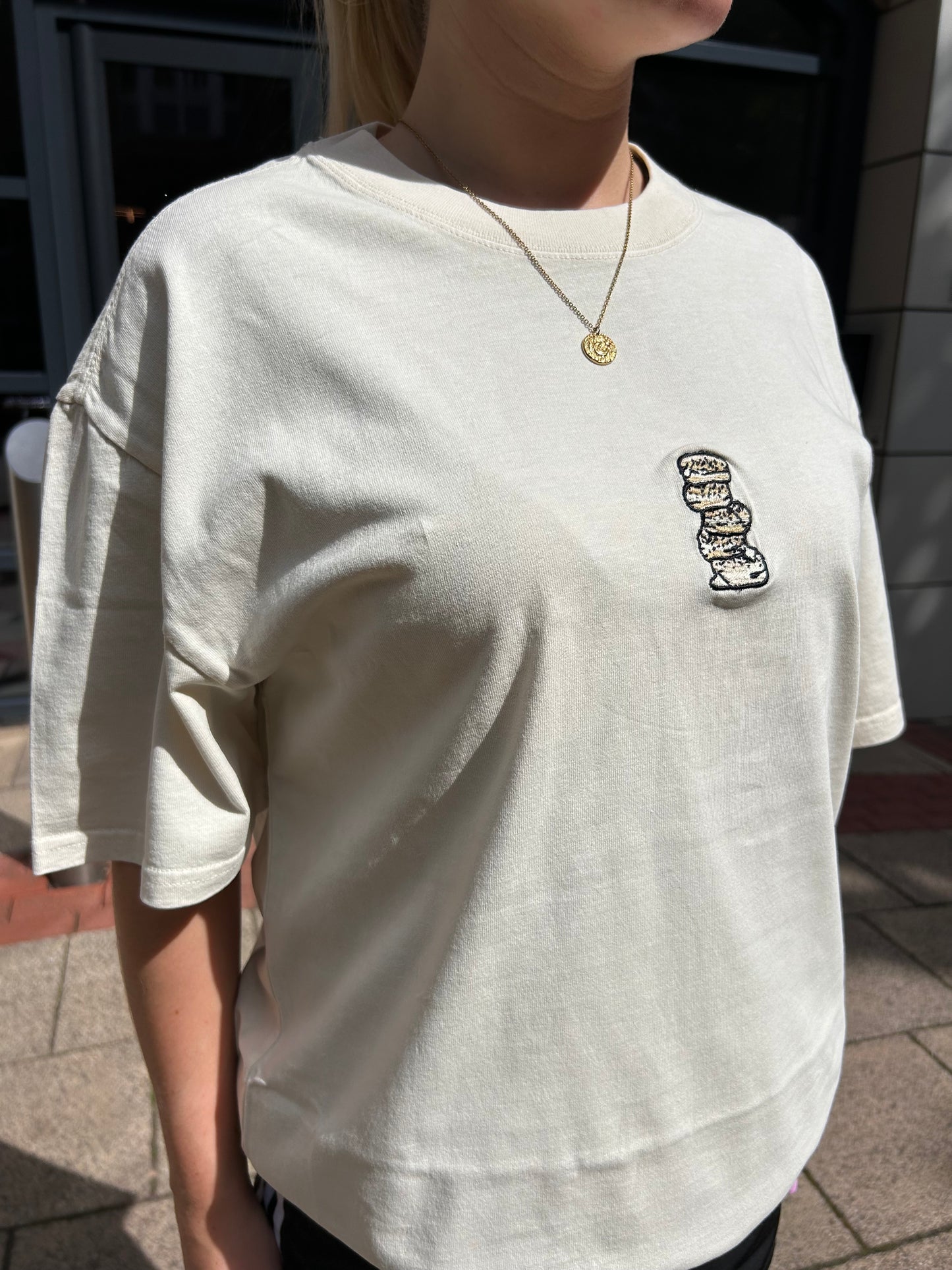 Doh'hut Embroidered Logo Heavy Tee